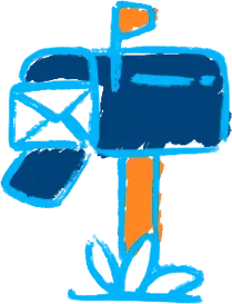 mailbox doodle